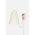 Lou Bouclé Vägglampa Vit/Beige | Globen Lighting | 7319437335023 | 733502 | Maessing Interiör