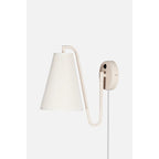 Lou Bouclé Vägglampa Vit/Beige | Globen Lighting | 7319437335023 | 733502 | Maessing Interiör