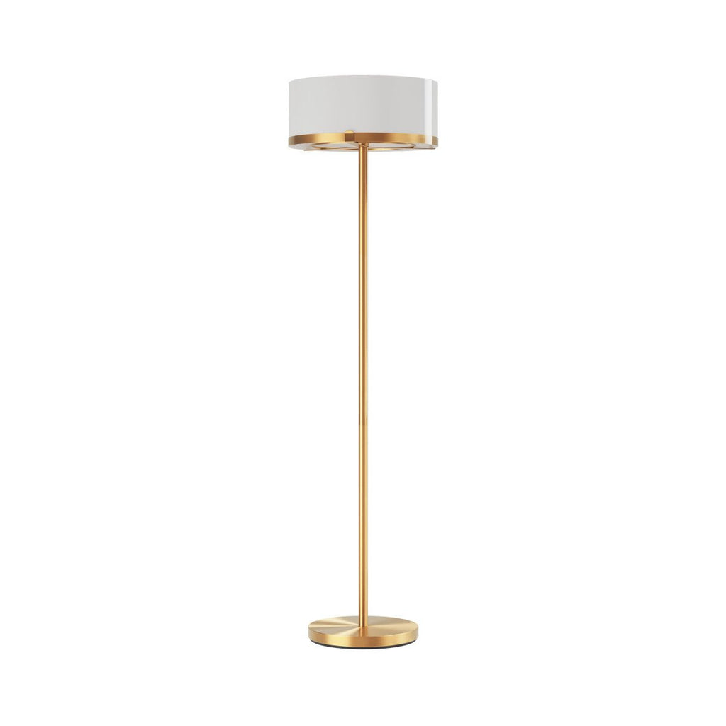 Marcel Golvlampa 150 Mässing/Vit | By Rydéns | 7391741012401 | 4101030-6509 | Maessing Interiör
