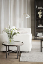 Marsden Soffbord Beige/Brun Ek Ø60 | Rowico Home | 7340126559154 | 121097 | Maessing Interiör