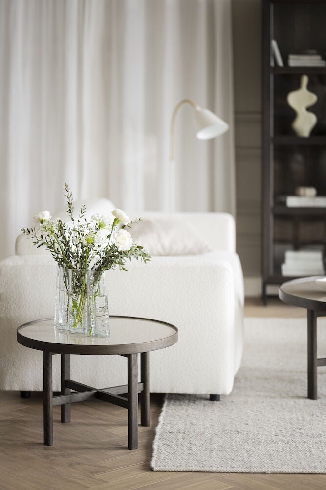 Marsden Soffbord Beige/Brun Ek Ø60 | Rowico Home | 7340126559154 | 121097 | Maessing Interiör