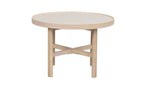 Marsden Soffbord Beige/Vitpigmenterad Ek Ø60 | Rowico Home | 7340126559130 | 121095 | Maessing Interiör