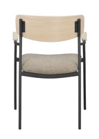 Maymont Karmstol Mörkbeige/Vitpigmenterad Ek/Svart | Rowico Home | 7340126571132 | 123083 | Maessing Interiör