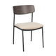 Maymont Stol Ljusbeige/Brun Ek/Svart