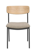 Maymont Stol Mörkbeige/Ek/Svart | Rowico Home | 7340126571095 | 123072 | Maessing Interiör