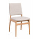 Medford Stol Ljusbeige/Ek