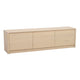 Melstone Sideboard Låg Vitpigmenterad Ek