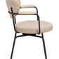 Merrick Karmstol Mörkbeige/Svart | Rowico Home | 7340233306078 | 128322 | Maessing Interiör