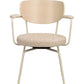 Merrick Karmstol Mörkbeige/Vitpigmenterad Ek/Beige | Rowico Home | 7340233306047 | 128310 | Maessing Interiör