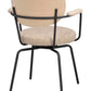 Merrick Karmstol Mörkbeige/Vitpigmenterad Ek/Svart | Rowico Home | 7340233306061 | 128320 | Maessing Interiör