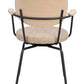 Merrick Karmstol Mörkbeige/Vitpigmenterad Ek/Svart | Rowico Home | 7340233306061 | 128320 | Maessing Interiör