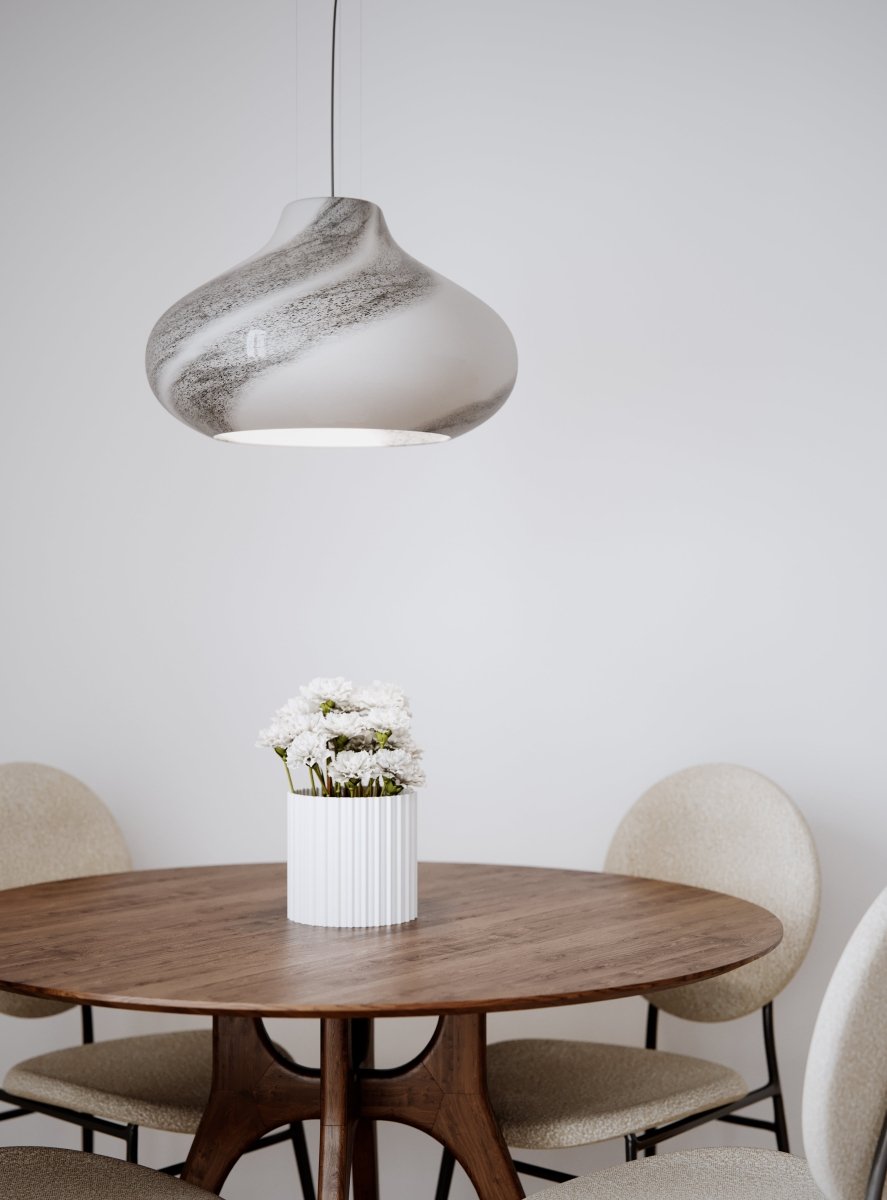 Mira Taklampa Ø45 Vit/Svart | By Rydéns | 7391741011329 | 4202280-4000 | Maessing Interiör