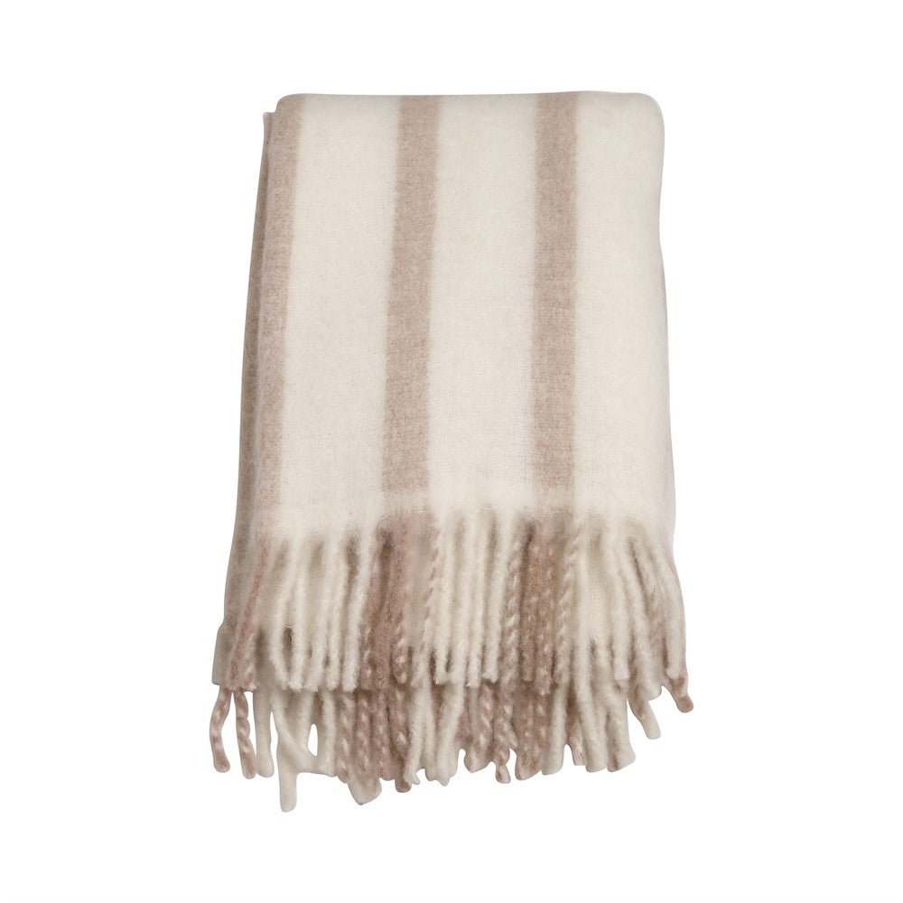 Morgan Pläd Duo Beige | Mogihome | 7340007876141 | 104571 | Maessing Interiör