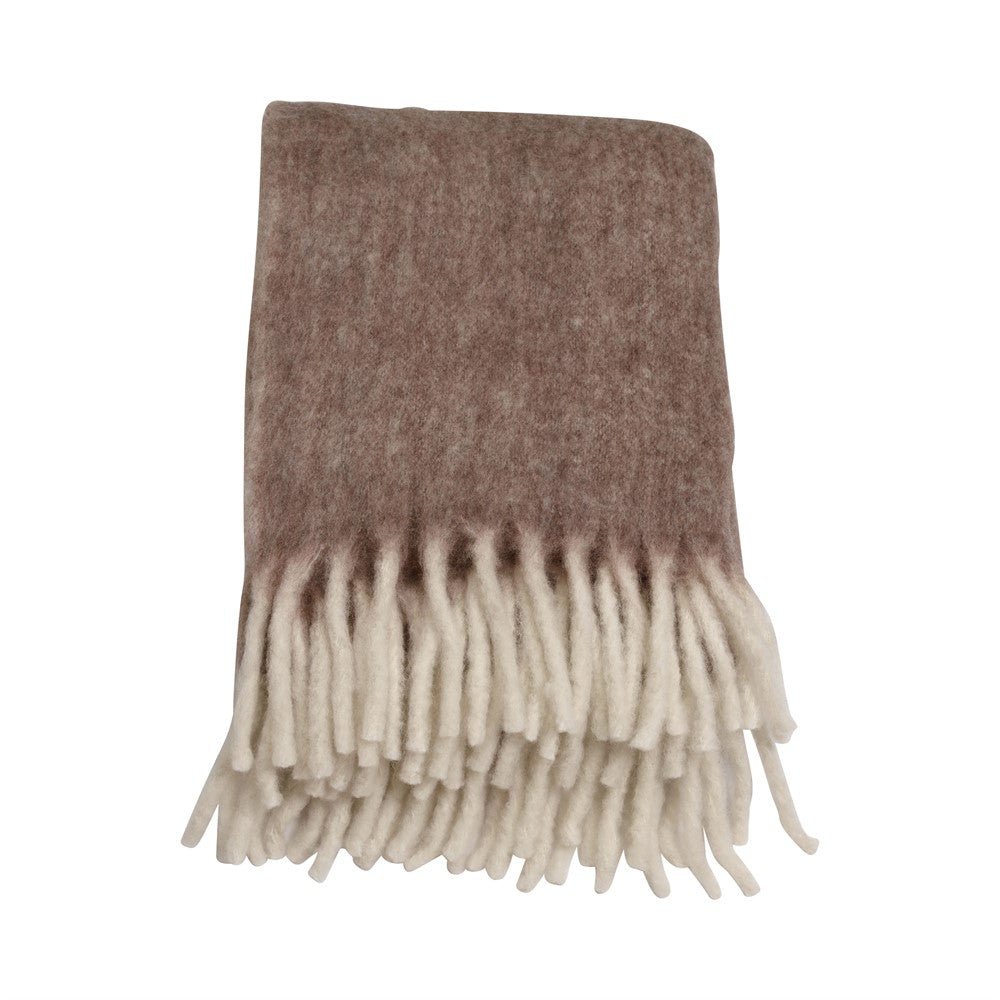 Morgan Pläd Mellanbrun | Mogihome | 7340007876127 | 104535 | Maessing Interiör