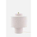 Noah 25 Bouclé Bordslampa Vit | Globen Lighting | 7319437163084 | 716308 | Maessing Interiör