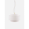 Noah 50 Bouclé Pendellampa Vit | Globen Lighting | 7319437563082 | 756308 | Maessing Interiör