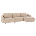 Norris Soffa 4-Sits-Schäslong H Ljusbeige Anna 02 | Rowico Home | 7340126574232 | 124573 | Maessing Interiör