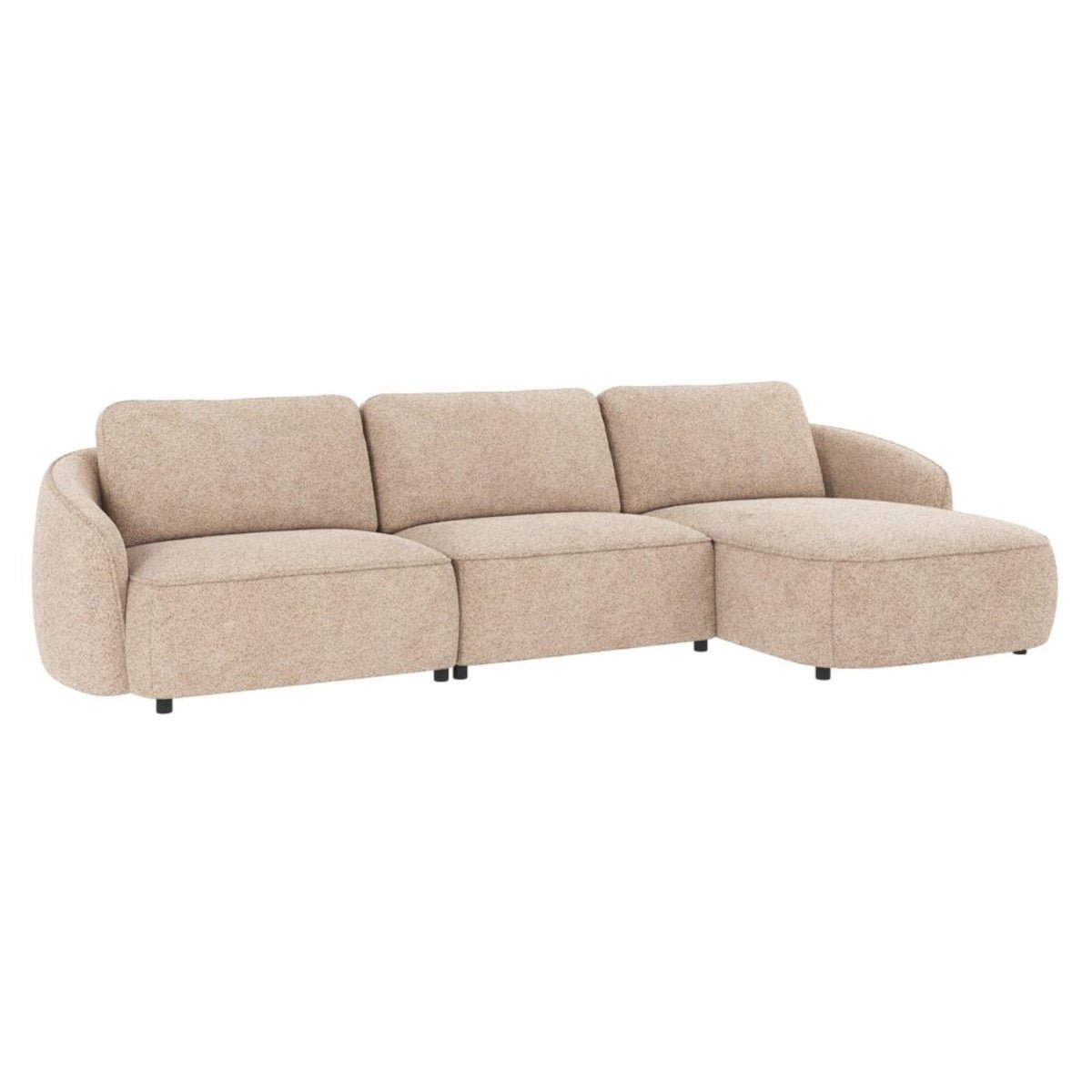 Norris Soffa 4-Sits-Schäslong H Ljusbeige Anna 02 | Rowico Home | 7340126574232 | 124573 | Maessing Interiör