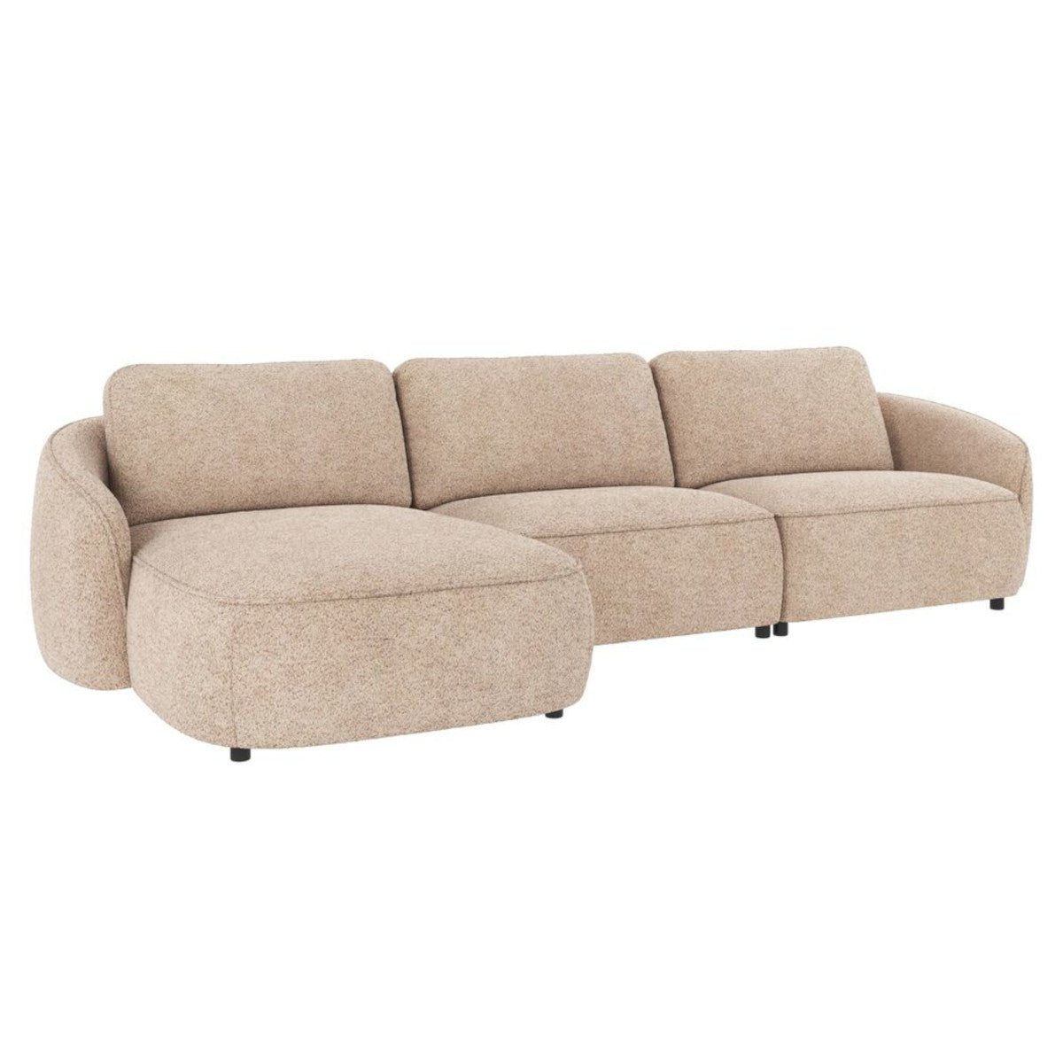 Norris Soffa 4-Sits-Schäslong V Ljusbeige Anna 02 | Rowico Home | 7340126574256 | 124575 | Maessing Interiör