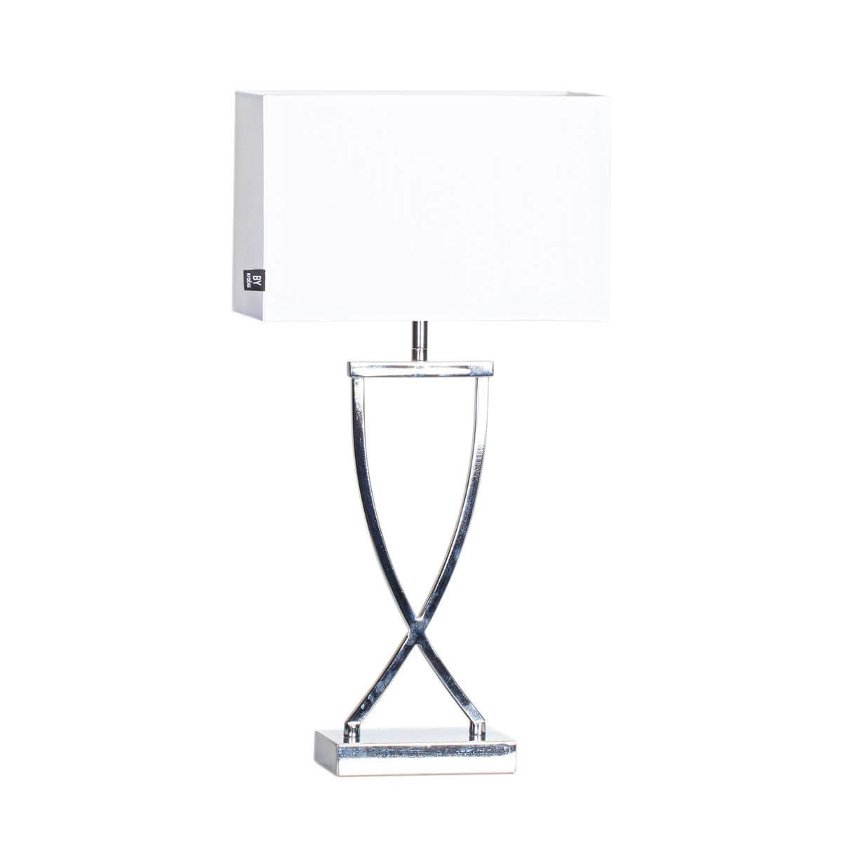 Omega Bordslampa 52 Krom/Vit | By Rydéns | 7391741204387 | 2820430-5000 | Maessing Interiör