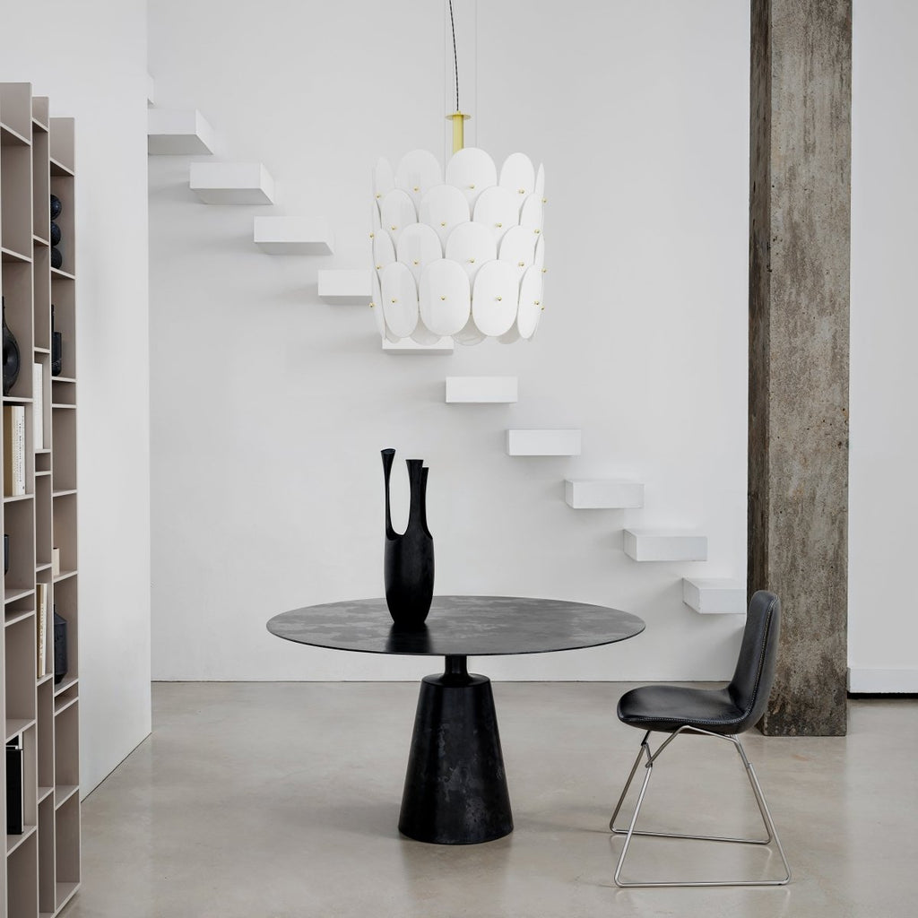 Omlott Taklampa Ø50 Mässing/Vit | By Rydéns | 7391741012364 | 4202420-6509 | Maessing Interiör