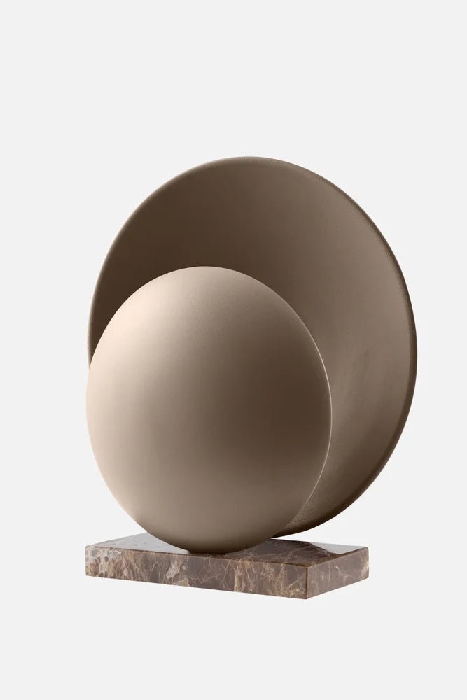 Orbit Bordslampa Brun marmor/Brun | Globen Lighting | 7319432208063 | 220806 | Maessing Interiör