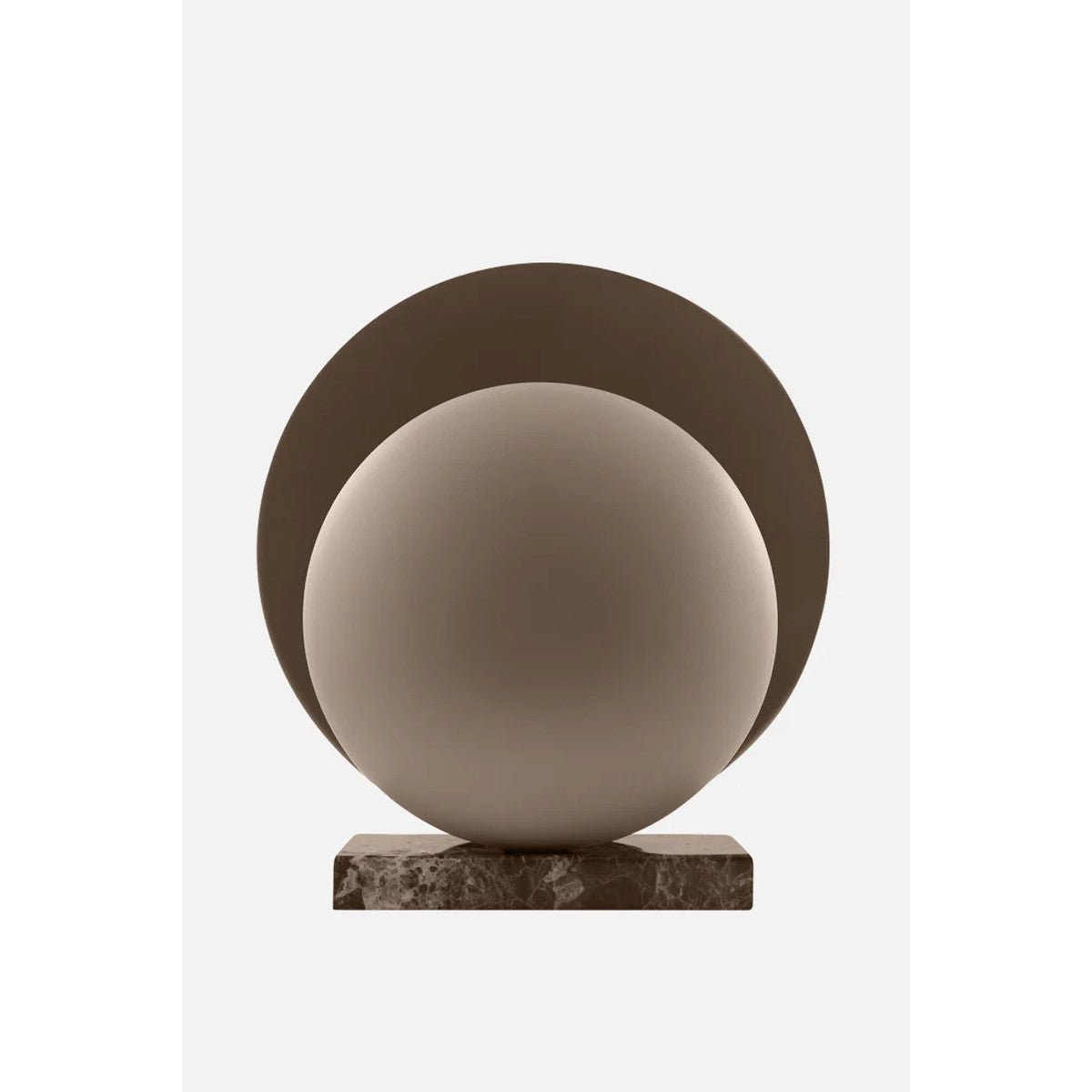 Orbit Bordslampa Brun marmor/Brun | Globen Lighting | 7319432208063 | 220806 | Maessing Interiör