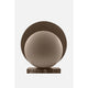 Orbit Bordslampa Brun marmor/Brun