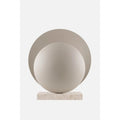 Orbit Bordslampa Travertin/Beige | Globen Lighting | 7319432208025 | 220802 | Maessing Interiör