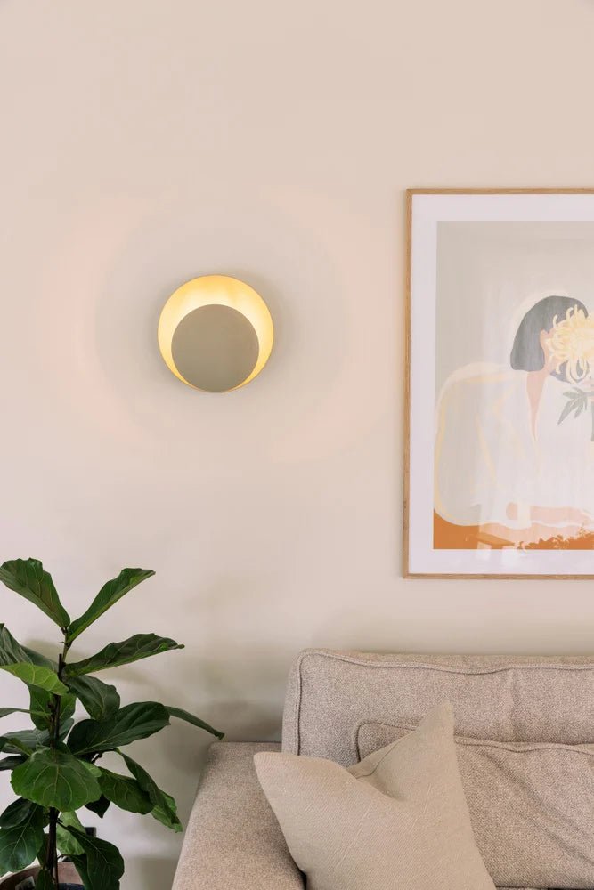 Orbit Vägglampa Beige | Globen Lighting | 7319432308022 | 230802 | Maessing Interiör