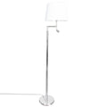Orlando Golvlampa Krom/Vit | By Rydéns | 7391741887801 | 1988780-5000 | Maessing Interiör