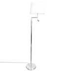 Orlando Golvlampa Krom/Vit | By Rydéns | 7391741887801 | 1988780-5000 | Maessing Interiör
