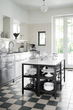 Orwel Avlastningsbord Beige Travertin/Brun Ek | Rowico Home | 7340126556184 | 120910 | Maessing Interiör