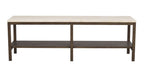 Orwel Avlastningsbord Beige Travertin/Brun Ek | Rowico Home | 7340126556207 | 120911 | Maessing Interiör