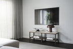 Orwel Avlastningsbord Beige Travertin/Brun Ek | Rowico Home | 7340126556207 | 120911 | Maessing Interiör