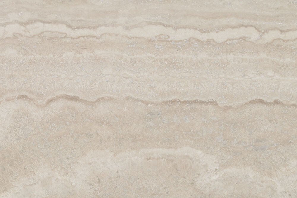 Orwel Avlastningsbord Beige Travertin/Vitpigmenterad Ek | Rowico Home | 7340126556122 | 120901 | Maessing Interiör
