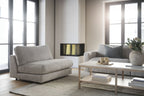Orwel Soffbord Beige Travertin/Vitpigmenterad Ek 140 | Rowico Home | 7340126556146 | 120902 | Maessing Interiör