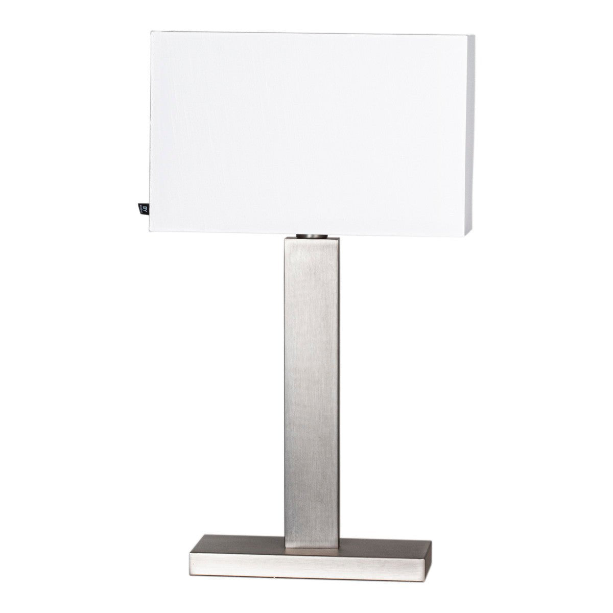 Prime Bordslampa 69 Borstad Stål/Vit Skärm | By Rydéns | 7391741010568 | 4002690-6524 | Maessing Interiör