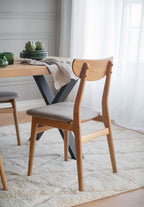 Rodham Stol Grå - Beige/Ek | Rowico Home | 7340126593349 | 120086 | Maessing Interiör