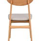 Rodham Stol Grå - Beige/Ek | Rowico Home | 7340126593349 | 120086 | Maessing Interiör