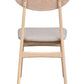 Rodham Stol Grå - Beige/Vitpigmenterad Ek | Rowico Home | 7340126593356 | 120087 | Maessing Interiör