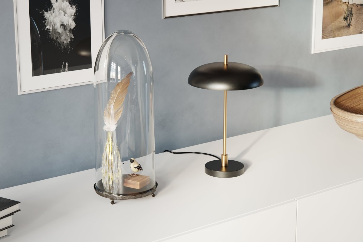 Shelby Bordslampa Svart/Guld | By Rydéns | 7391741010353 | 4002660-4002 | Maessing Interiör