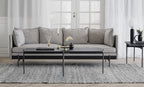 Shelton Soffbord Svart Ask/Svart 145 | Rowico Home | 7340233306092 | 120389 | Maessing Interiör