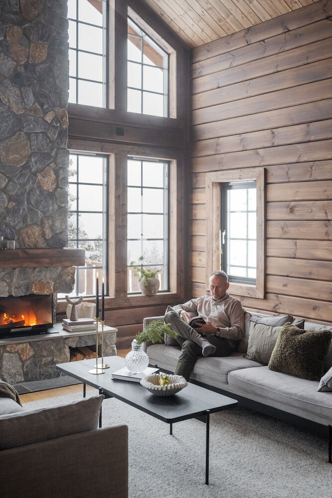 Shelton Soffbord Svart Ask/Svart 145 | Rowico Home | 7340233306092 | 120389 | Maessing Interiör
