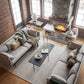 Shelton Soffbord Svart Ask/Svart 145 | Rowico Home | 7340233306092 | 120389 | Maessing Interiör