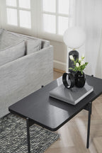 Shelton Soffbord Svart Ask/Svart 95 | Rowico Home | 7340233306115 | 120390 | Maessing Interiör