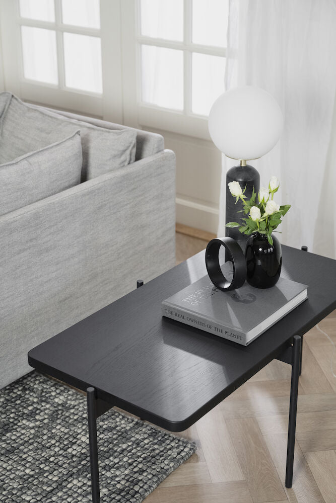 Shelton Soffbord Svart Ask/Svart 95 | Rowico Home | 7340233306115 | 120390 | Maessing Interiör