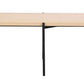Shelton Soffbord Vitpigmenterad Ek/Svart 145 | Rowico Home | 7340126550649 | 120392 | Maessing Interiör