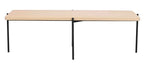 Shelton Soffbord Vitpigmenterad Ek/Svart 145 | Rowico Home | 7340126550649 | 120392 | Maessing Interiör