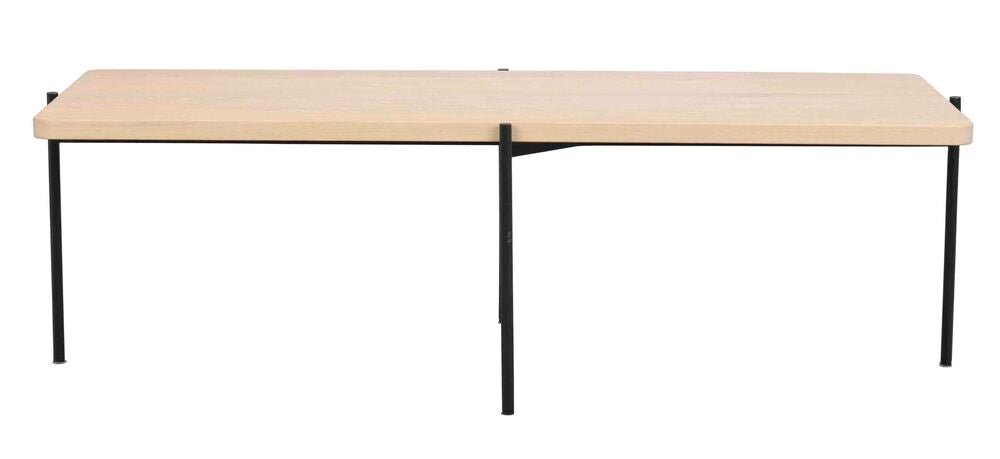 Shelton Soffbord Vitpigmenterad Ek/Svart 145 | Rowico Home | 7340126550649 | 120392 | Maessing Interiör